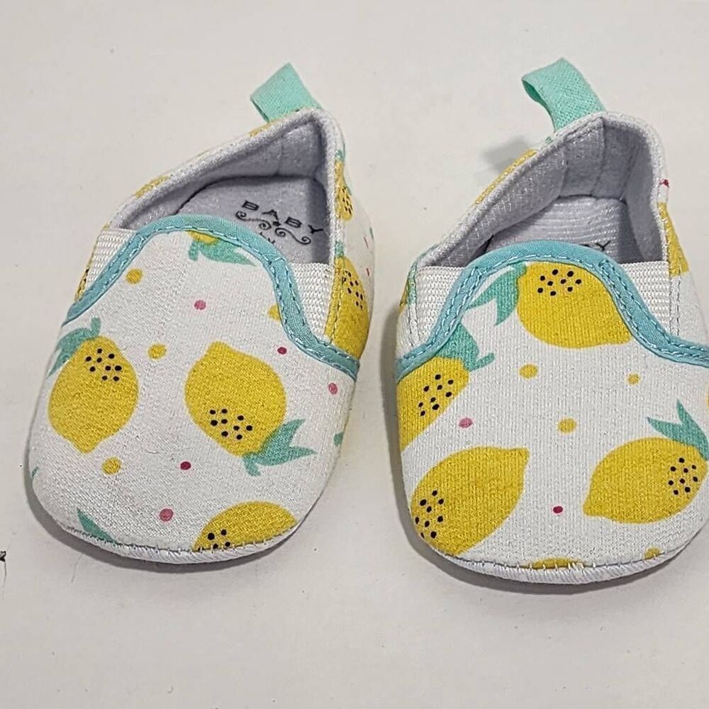 Baby By Bon Bebe Baby Girl Lemon shoe Size up to 9 months